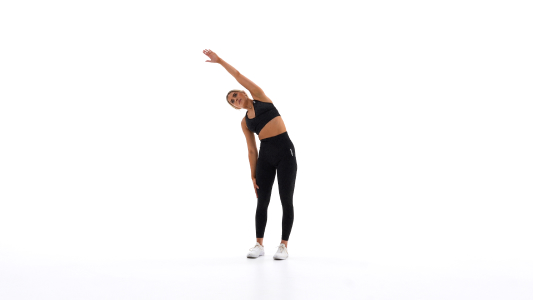 Alternating standing side bend